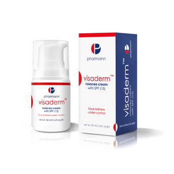 Pharmann visaderm rosacea cream with SPF-15