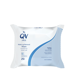 QV FACE NRMLDRY MAKE UP R WIPES 25